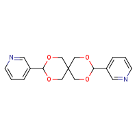 3-[9-(pyridin-3-yl)-2,4,8,10-tetraoxaspiro[5.5]undecan-3-yl]pyridine
