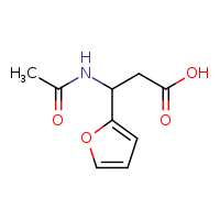 3-acetamido-3-(furan-2-yl)propanoic acid