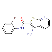 3-amino-N-(2-bromophenyl)thieno[2,3-b]pyridine-2-carboxamide