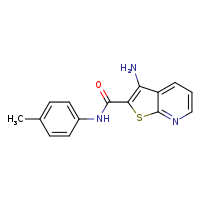 3-amino-N-(4-methylphenyl)thieno[2,3-b]pyridine-2-carboxamide