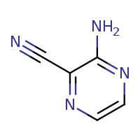3-aminopyrazine-2-carbonitrile