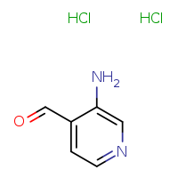 3-aminopyridine-4-carbaldehyde dihydrochloride