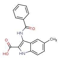 3-benzamido-5-methyl-1H-indole-2-carboxylic acid