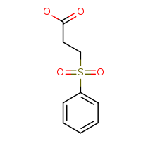 3-(benzenesulfonyl)propanoic acid