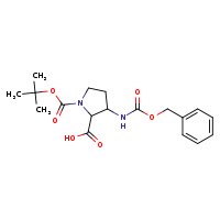 3-{[(benzyloxy)carbonyl]amino}-1-(tert-butoxycarbonyl)pyrrolidine-2-carboxylic acid