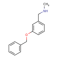 {[3-(benzyloxy)phenyl]methyl}(methyl)amine