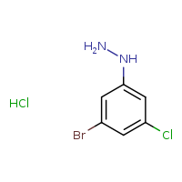 (3-bromo-5-chlorophenyl)hydrazine hydrochloride
