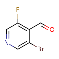 3-bromo-5-fluoropyridine-4-carbaldehyde