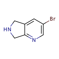 3-bromo-5H,6H,7H-pyrrolo[3,4-b]pyridine