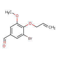 3-bromo-5-methoxy-4-(prop-2-en-1-yloxy)benzaldehyde