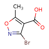 3-bromo-5-methyl-1,2-oxazole-4-carboxylic acid