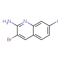 3-bromo-7-iodoquinolin-2-amine