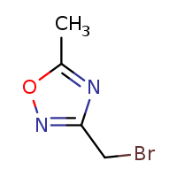 3-(bromomethyl)-5-methyl-1,2,4-oxadiazole