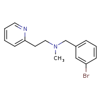 [(3-bromophenyl)methyl](methyl)[2-(pyridin-2-yl)ethyl]amine
