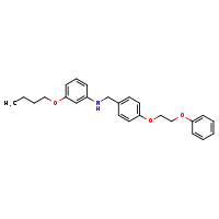 3-butoxy-N-{[4-(2-phenoxyethoxy)phenyl]methyl}aniline