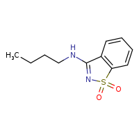 3-(butylamino)-1??,2-benzothiazole-1,1-dione