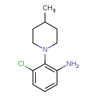 3-chloro-2-(4-methylpiperidin-1-yl)aniline