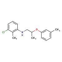 3-chloro-2-methyl-N-[2-(3-methylphenoxy)propyl]aniline