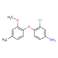 3-chloro-4-(2-methoxy-4-methylphenoxy)aniline