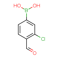3-chloro-4-formylphenylboronic acid