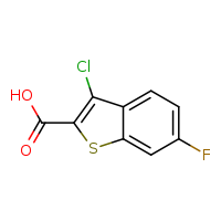 3-chloro-6-fluoro-1-benzothiophene-2-carboxylic acid