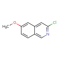 3-chloro-6-methoxyisoquinoline