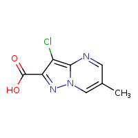 3-chloro-6-methylpyrazolo[1,5-a]pyrimidine-2-carboxylic acid