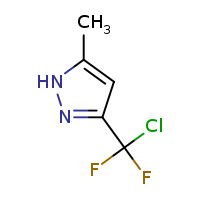 3-(chlorodifluoromethyl)-5-methyl-1H-pyrazole