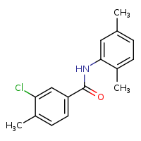 3-chloro-N-(2,5-dimethylphenyl)-4-methylbenzamide