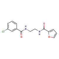 3-chloro-N-[2-(furan-2-ylformamido)ethyl]benzamide