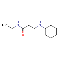 3-(cyclohexylamino)-N-ethylpropanamide