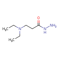 3-(diethylamino)propanehydrazide