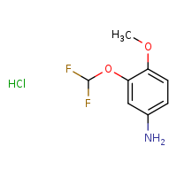 3-(difluoromethoxy)-4-methoxyaniline hydrochloride