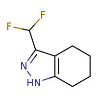 3-(difluoromethyl)-4,5,6,7-tetrahydro-1H-indazole