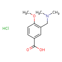 3-[(dimethylamino)methyl]-4-methoxybenzoic acid hydrochloride