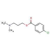 3-(dimethylamino)propyl 4-chlorobenzoate