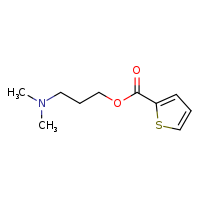 3-(dimethylamino)propyl thiophene-2-carboxylate