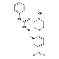 3-[(E)-{[2-(4-methylpiperazin-1-yl)-5-nitrophenyl]methylidene}amino]-1-phenylurea