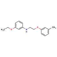 3-ethoxy-N-[2-(3-methylphenoxy)ethyl]aniline
