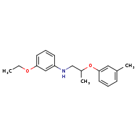 3-ethoxy-N-[2-(3-methylphenoxy)propyl]aniline