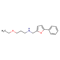 (3-ethoxypropyl)[(5-phenylfuran-2-yl)methyl]amine