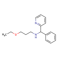 (3-ethoxypropyl)[phenyl(pyridin-2-yl)methyl]amine