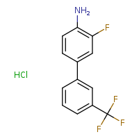 3-fluoro-3'-(trifluoromethyl)-[1,1'-biphenyl]-4-amine hydrochloride