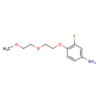 3-fluoro-4-[2-(2-methoxyethoxy)ethoxy]aniline