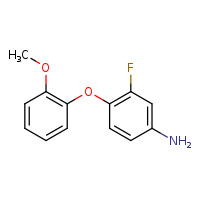 3-fluoro-4-(2-methoxyphenoxy)aniline