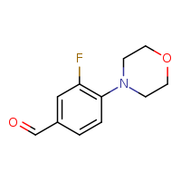 3-fluoro-4-(morpholin-4-yl)benzaldehyde