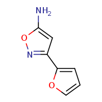 3-(furan-2-yl)-1,2-oxazol-5-amine