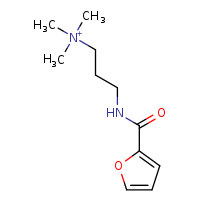 [3-(furan-2-ylformamido)propyl]trimethylazanium