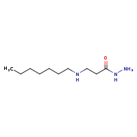 3-(heptylamino)propanehydrazide