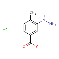 3-hydrazinyl-4-methylbenzoic acid hydrochloride